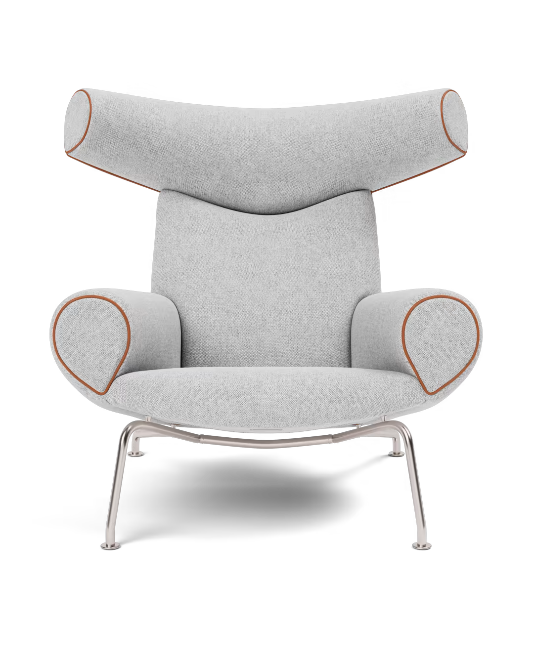 OX Chair - Graues Hallingdal 116 von Hans J. Wegner - 1 - Jacobsen Plus