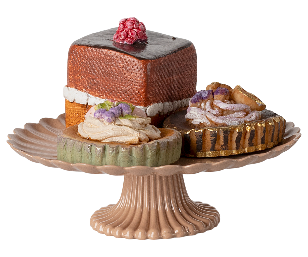 Kuchen und Kuchenplatte von Maileg - 1 - Jacobsen Plus