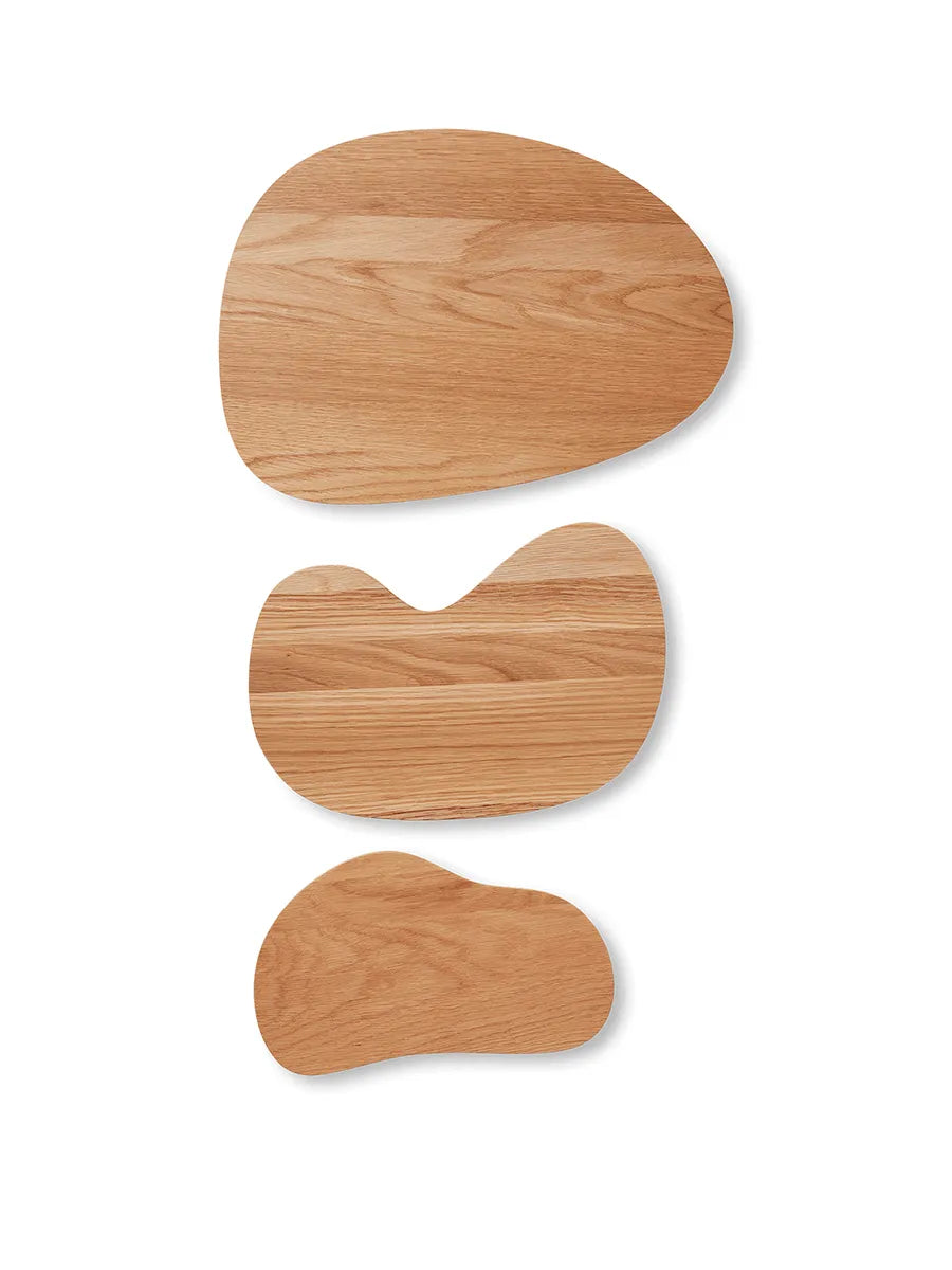 Cairn Schneidebretter, Set aus 3 von Ferm Living - 3 - Jacobsen Plus