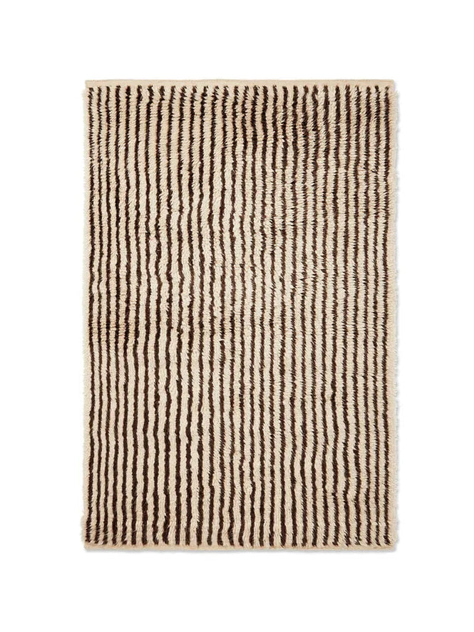 Kami Knotted Rug, coffee fra Ferm Living - 1 - Jacobsen Plus