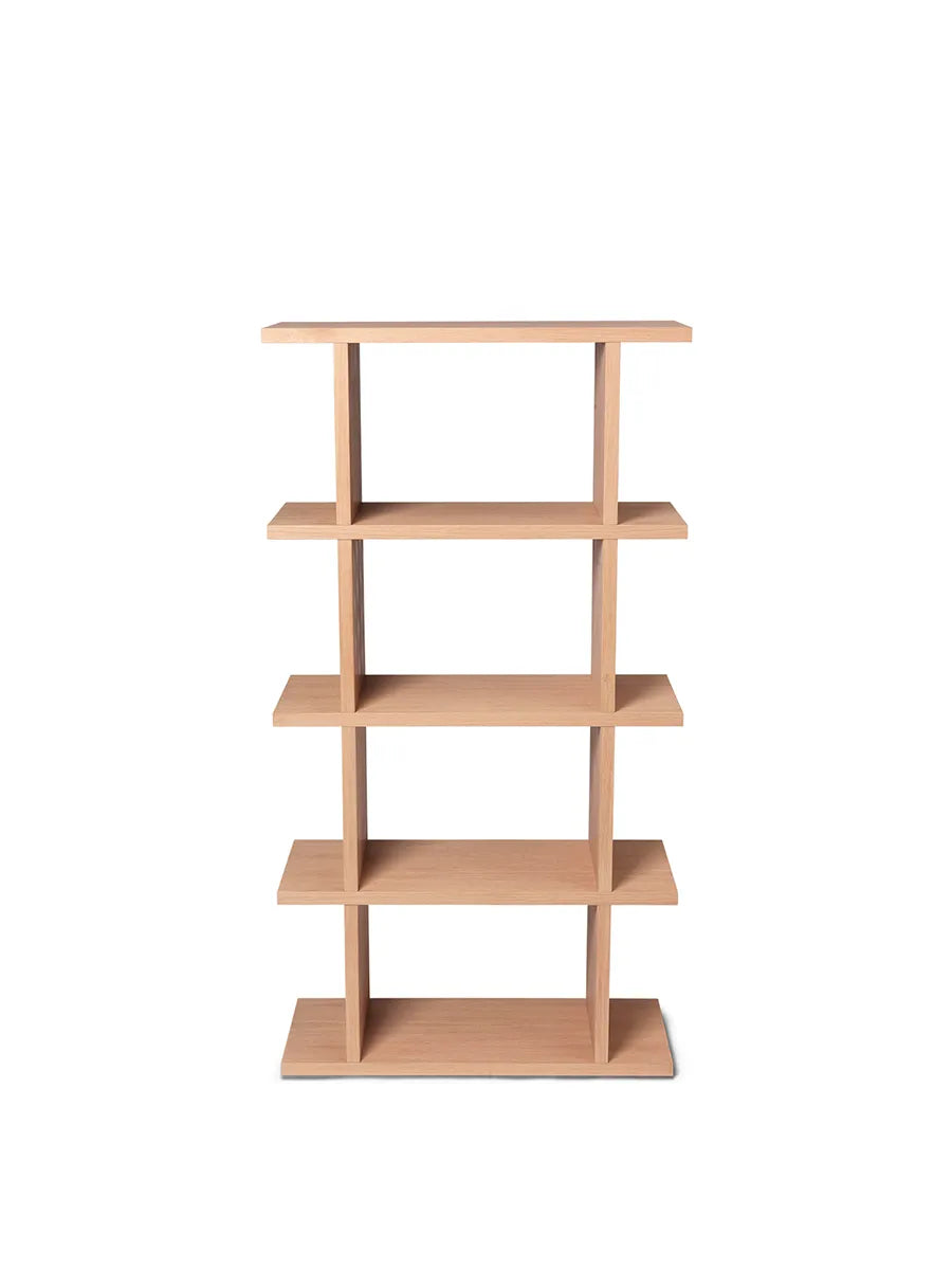 Kona Bookcase, 1x4 von Ferm Living - Natur-Eiche - Jacobsen Plus