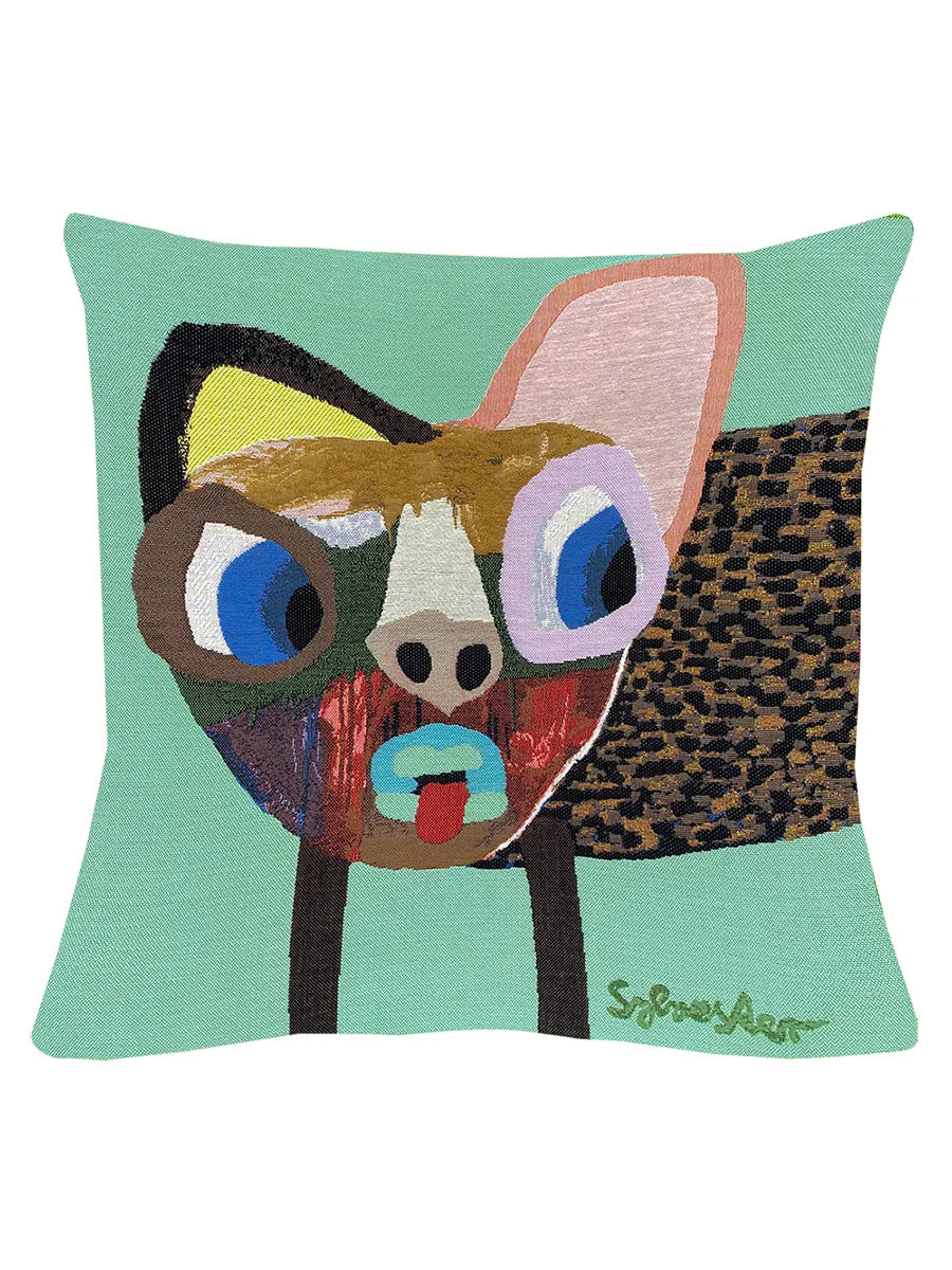 Sylvester Småplettet Hund pude fra Poulin Design - 1 - Jacobsen Plus