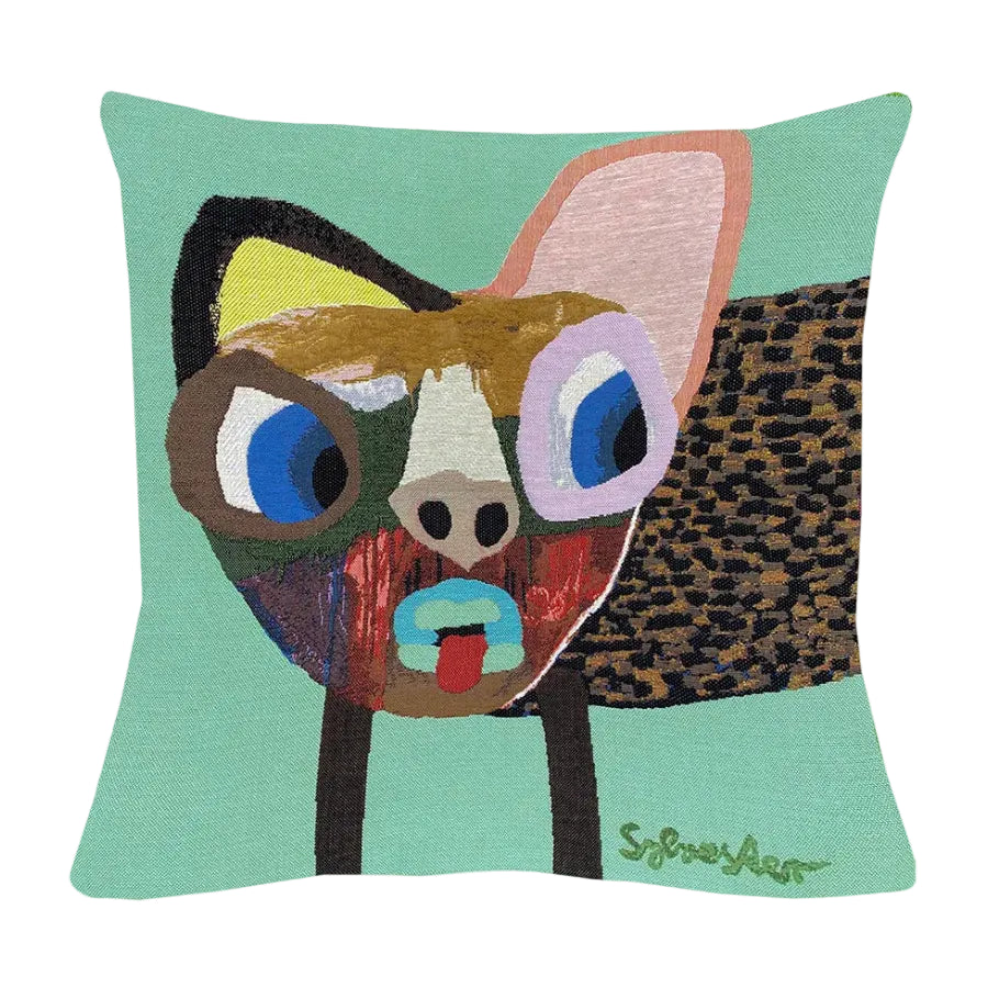 Sylvester Småplettet Hund Kissen von Poulin Design - 1 - Jacobsen Plus