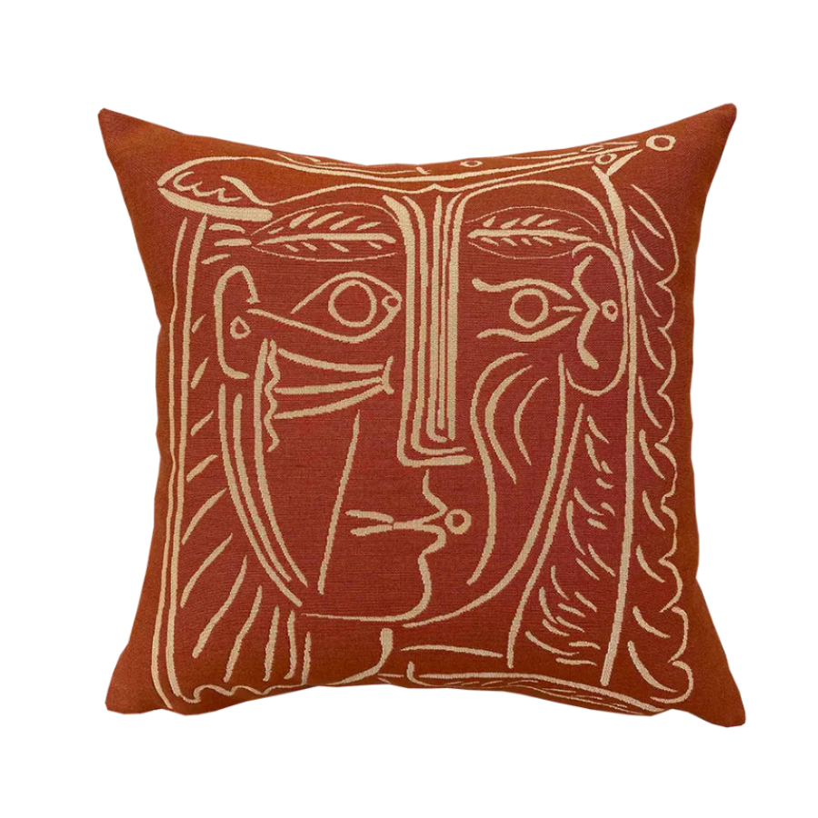 Picasso Woman’s Head With Hat Kissen von Poulin Design - 1 - Jacobsen Plus