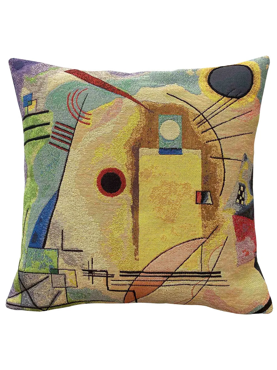 Kandinsky Jaune-Rouge-Bleu Extrait 2 pude fra Poulin Design - 1 - Jacobsen Plus