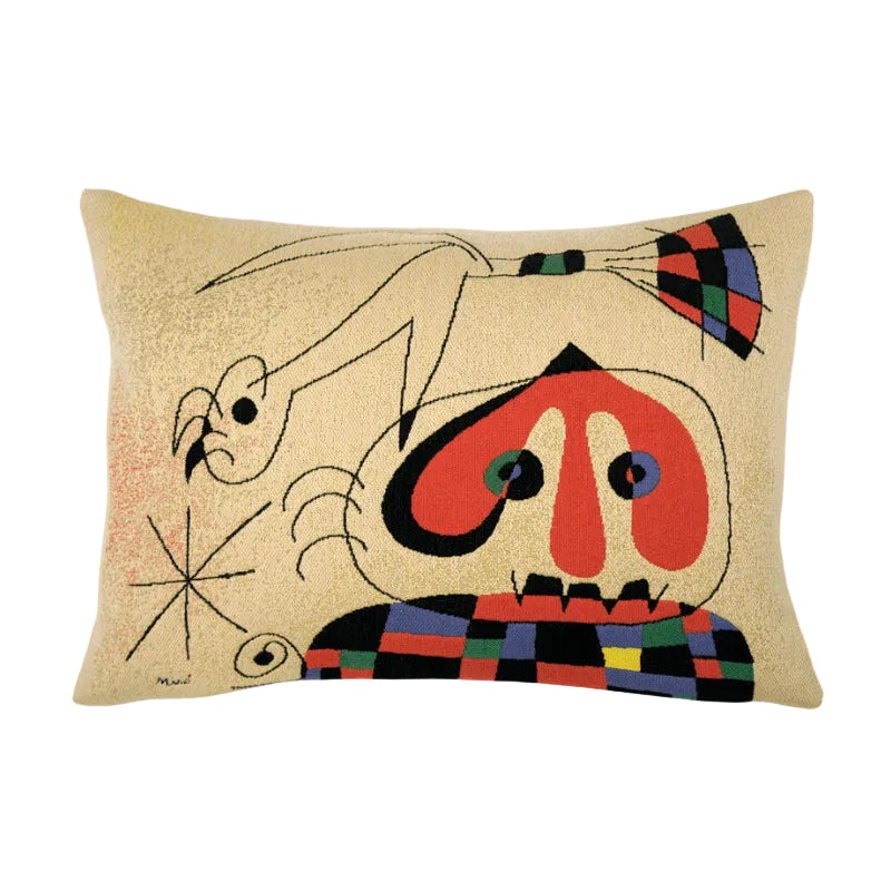 Miro Le regard fixé vers l'horizon Kissen von Poulin Design - 1 - Jacobsen Plus