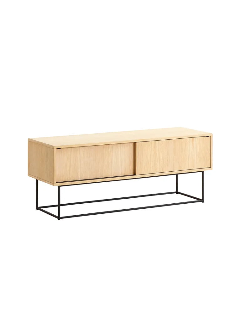 Virka Low Sideboard von Woud - Eiche-Eiche - Jacobsen Plus