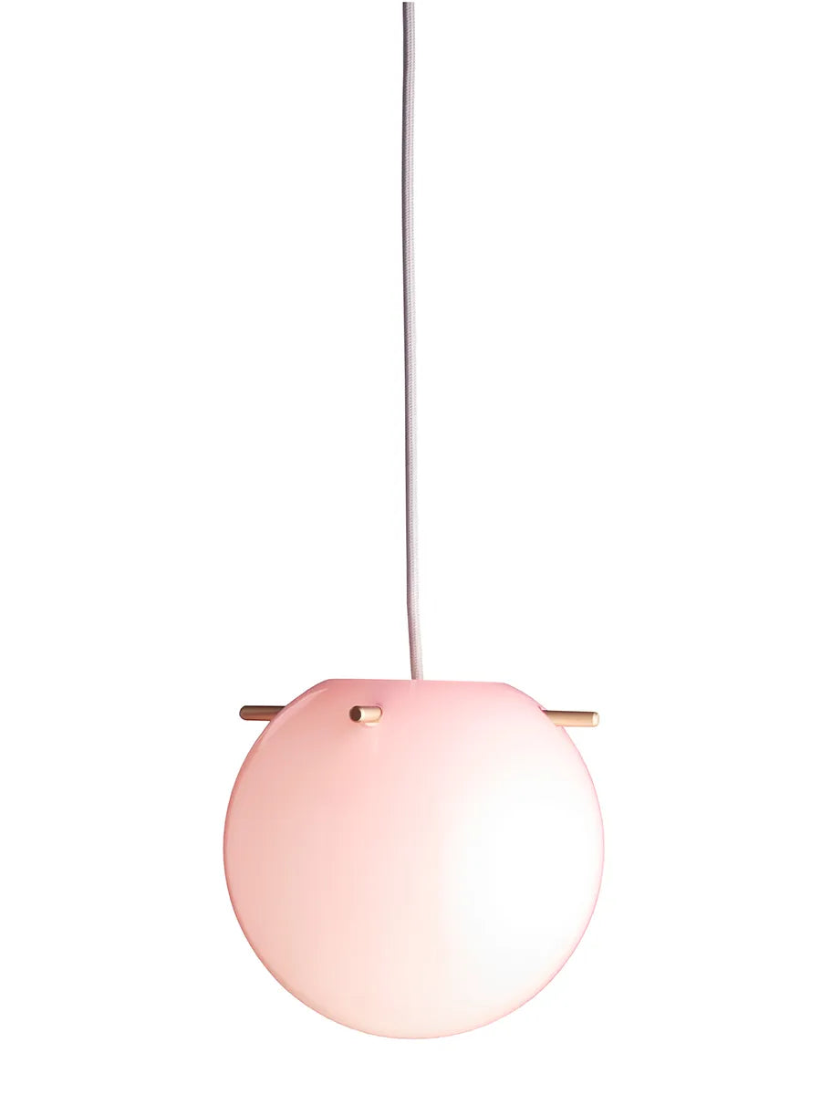 Koi Pendelleuchte, rose/brass Ø25 von Frandsen - 1 - Jacobsen Plus