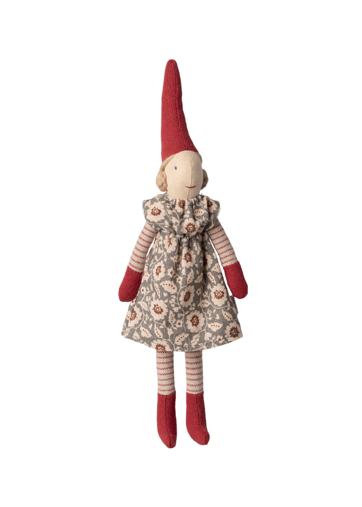 Pixy size 1 Nissepige mit Winter Mint Dress, mit Magnet-Händen und -Füßen von Maileg 2025 - 1 - Jacobsen Plus