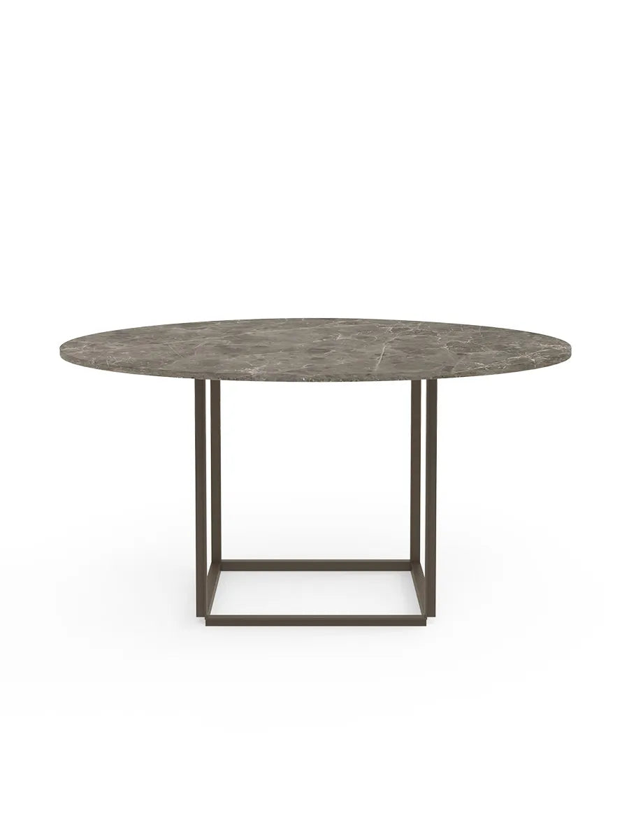 Florence Esstisch Ø145, gris du marais/Beige grey von New Works - 1 - Jacobsen Plus