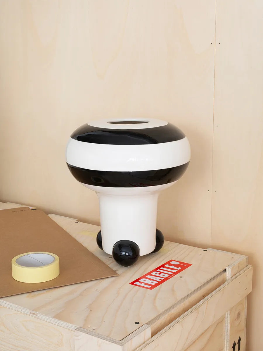 Mushroom Vase, schwarz von raawii - 2 - Jacobsen Plus