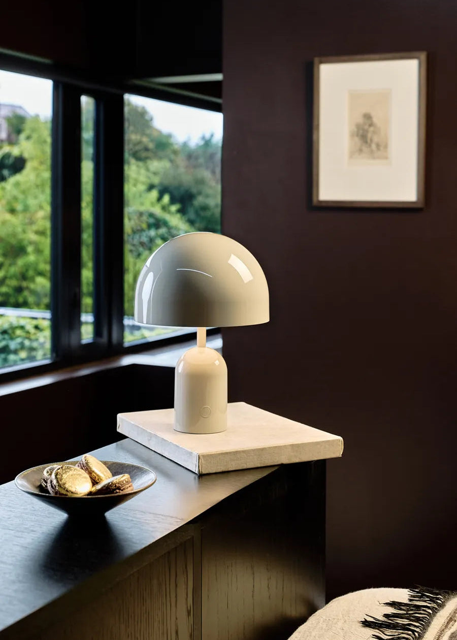 Bell Portable Tischleuchte, grey von Tom Dixon - 2 - Jacobsen Plus