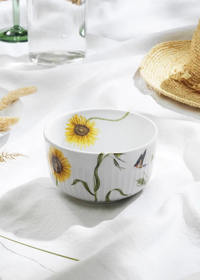 Hammershøi Summer Schale Ø12 cm, Sonnenblume von Kähler - 2 - Jacobsen Plus