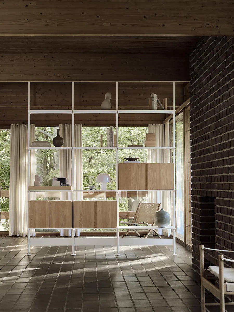 Pira G2 Floor-to-Ceiling Shelving Bundle C fra String - 3 - Jacobsen Plus