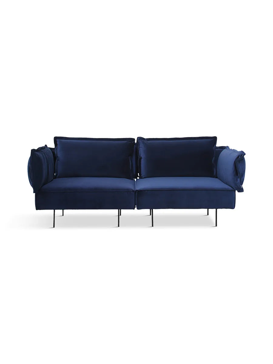 2 Pers. Sofa von HANDVÄRK - Royalblau - Jacobsen Plus