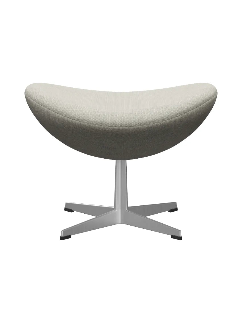 3127 Fodskammel til Ægget af Arne Jacobsen stofgr. 2 - Fiord / 101 Grå - Jacobsen Plus
