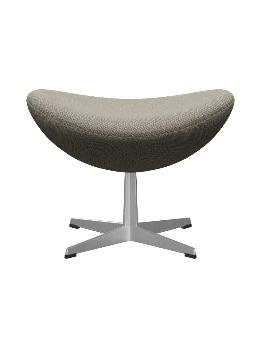 3127 Fodskammel til Ægget af Arne Jacobsen stofgr. 2 - Fiord / 262 Light Taupe - Jacobsen Plus