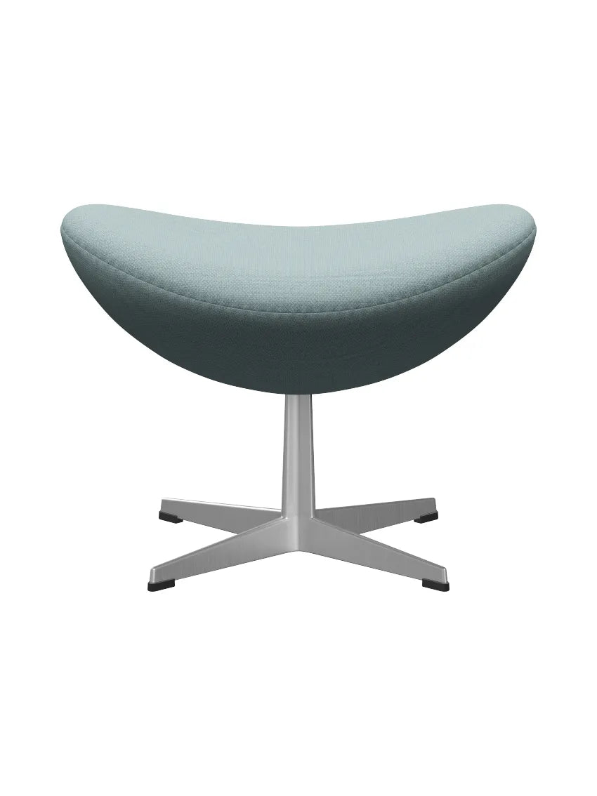 3127 Fodskammel til Ægget af Arne Jacobsen stofgr. 2 - Fiord / 721 Light Blue-Stone - Jacobsen Plus