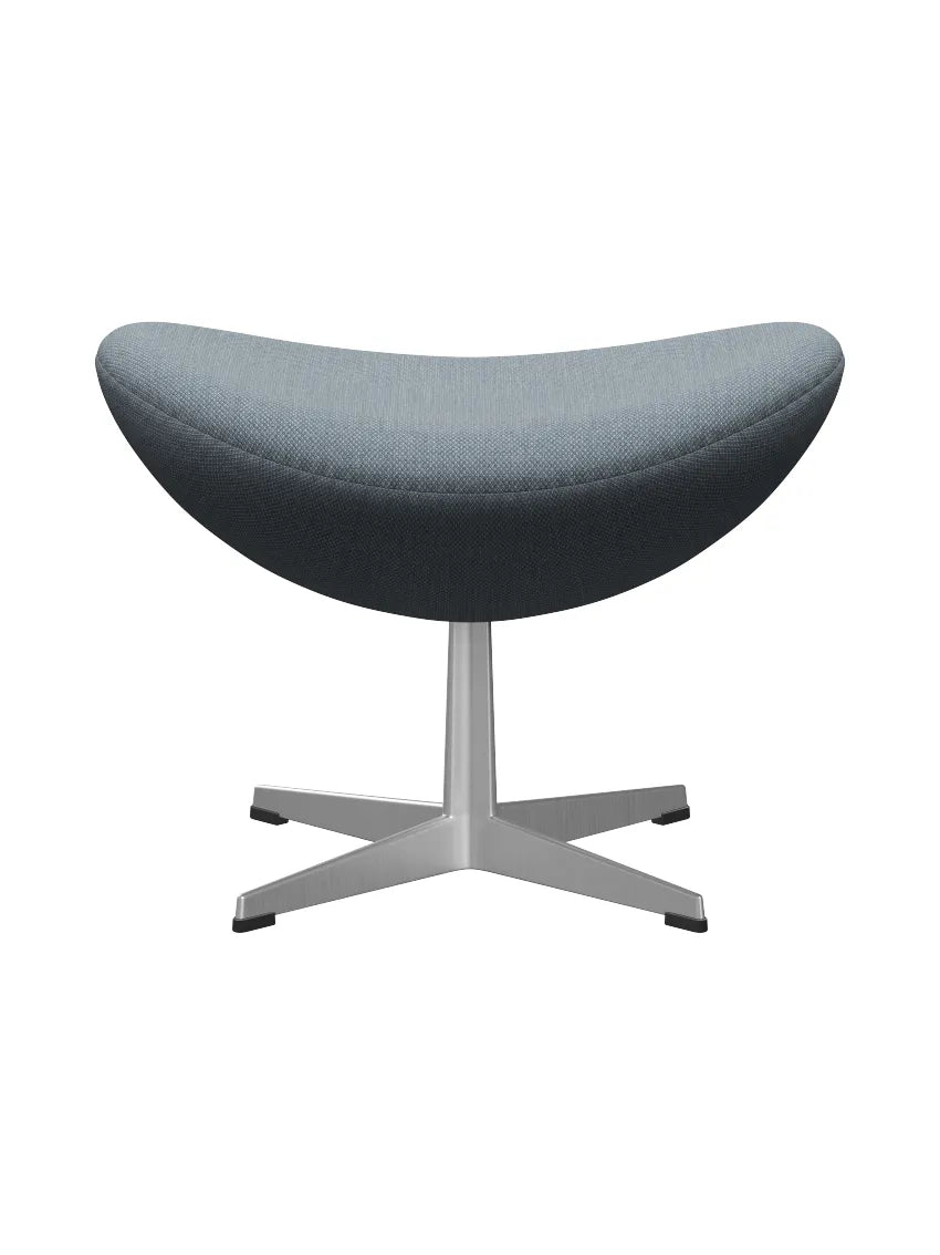 3127 Fodskammel til Ægget af Arne Jacobsen stofgr. 2 - Fiord / 751 Blue-Grey - Jacobsen Plus