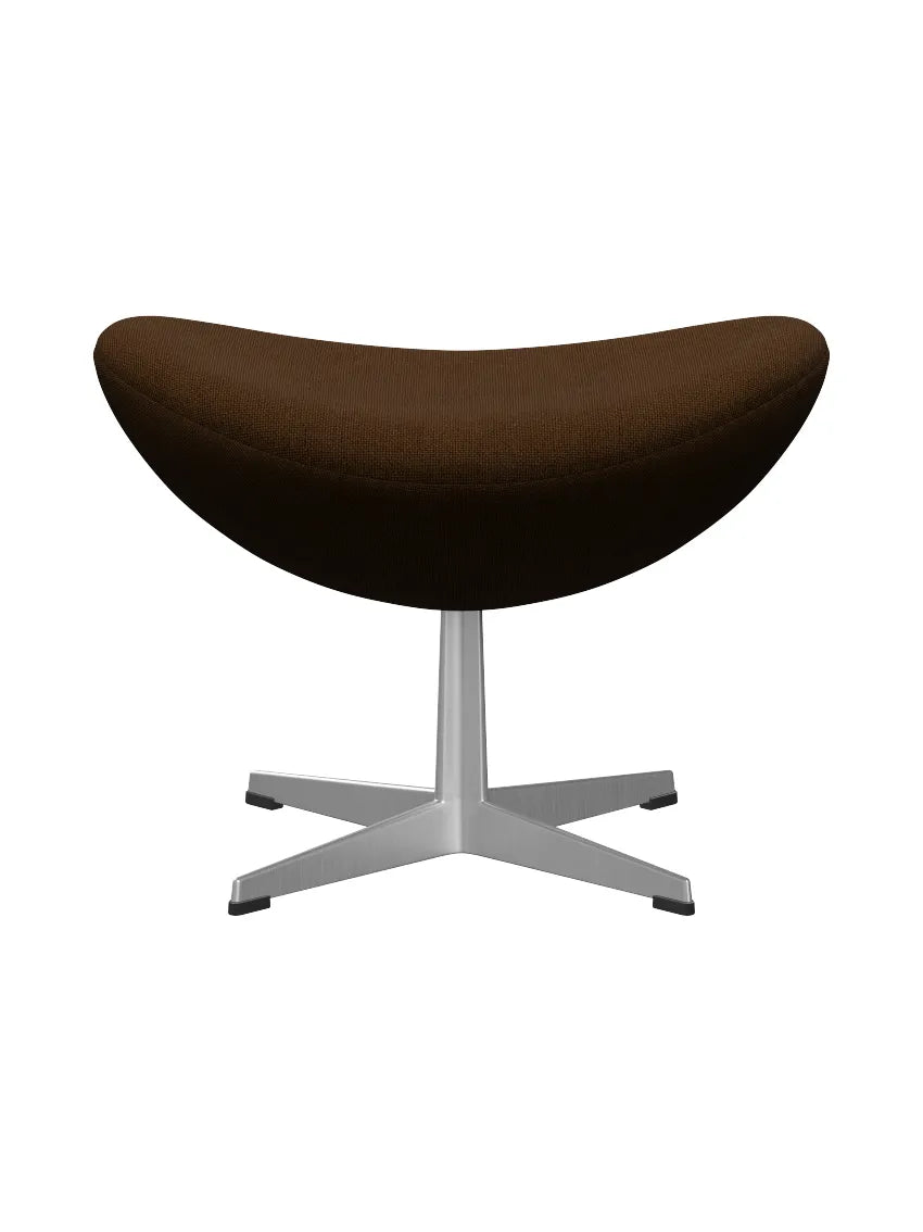 3127 Fodskammel til Ægget af Arne Jacobsen stofgr. 2 - Hallingdal / 350 Brun - Jacobsen Plus