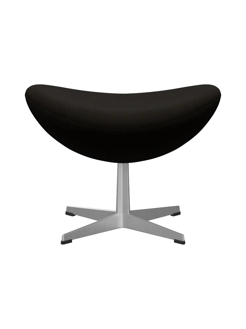 3127 Fodskammel til Ægget af Arne Jacobsen stofgr. 2 - Hallingdal / 390 Mørk brun - Jacobsen Plus