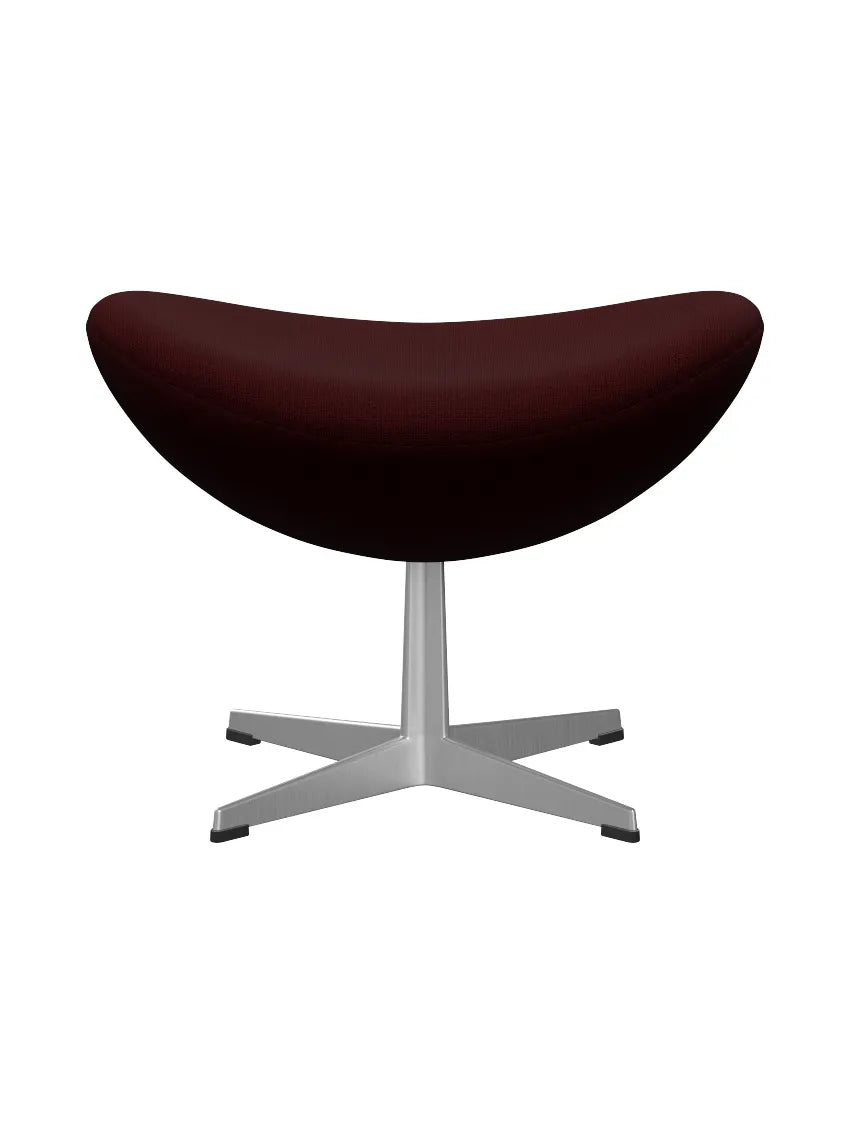 3127 Fodskammel til Ægget af Arne Jacobsen stofgr. 2 - Hallingdal / 694 Vinrød - Jacobsen Plus