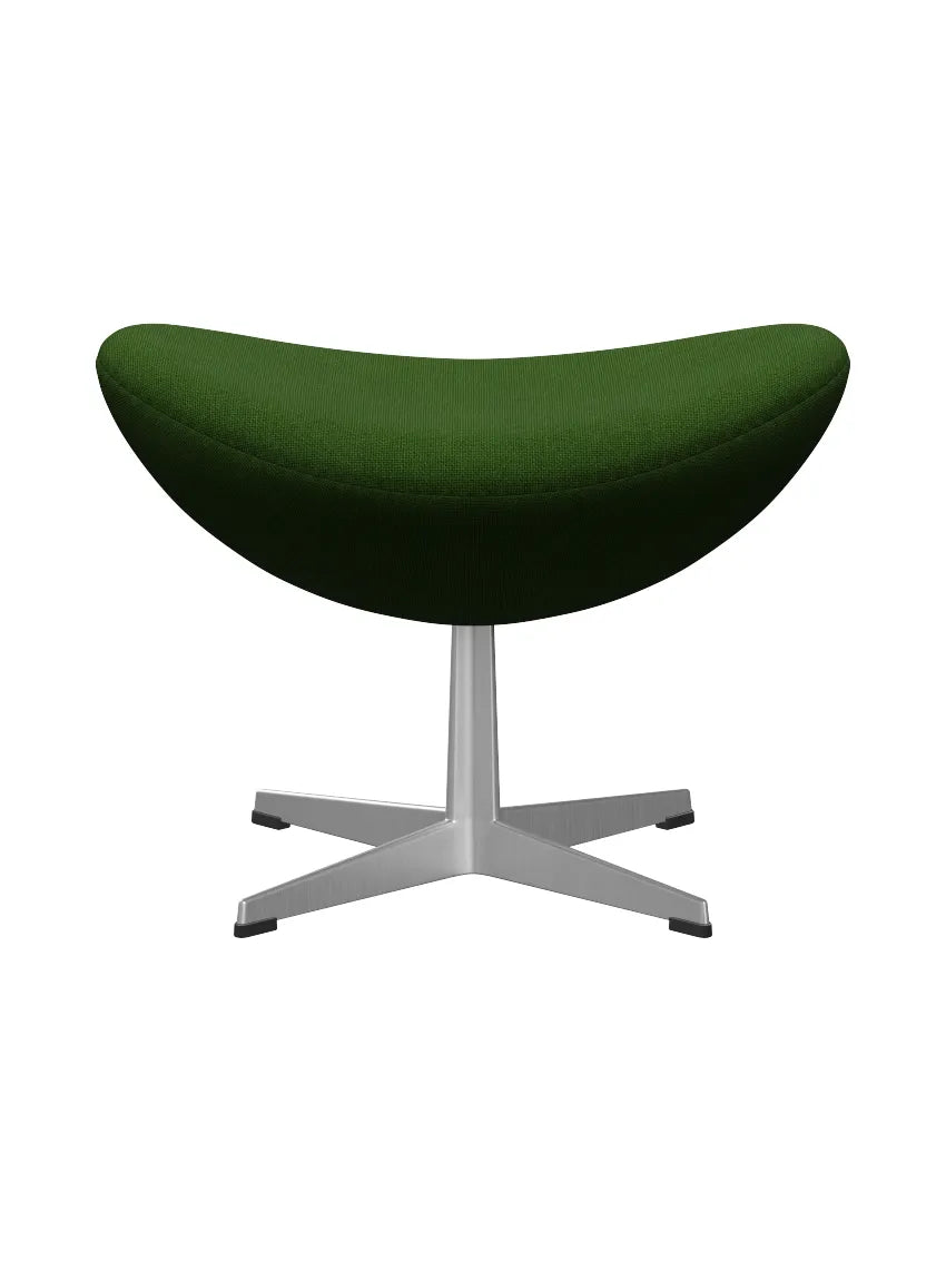 3127 Fodskammel til Ægget af Arne Jacobsen stofgr. 2 - Hallingdal / 960 Græsgrøn - Jacobsen Plus