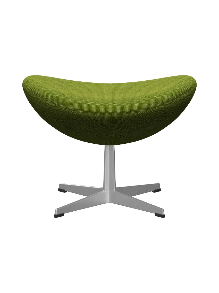 3127 Fodskammel til Ægget af Arne Jacobsen stofgr. 2 - Hallingdal / 980 Grøn - Jacobsen Plus