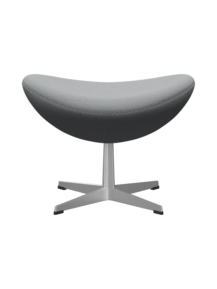 3127 Fodskammel til Ægget af Arne Jacobsen stofgr. 2 - Steelcut Trio / 113 Lys grå - Jacobsen Plus