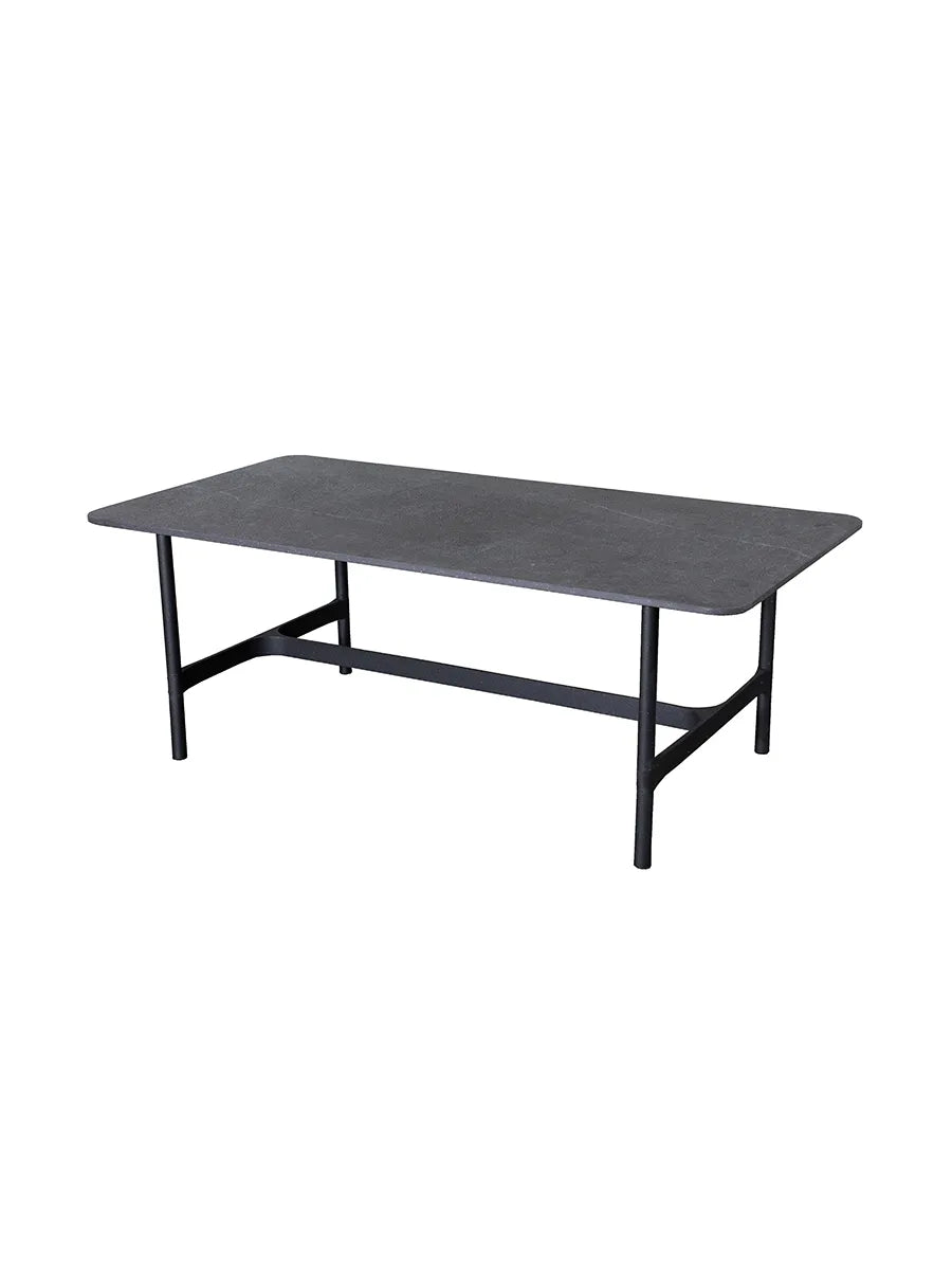 Twist Couchtisch, rechteckig von Cane-line - 1 - Jacobsen Plus