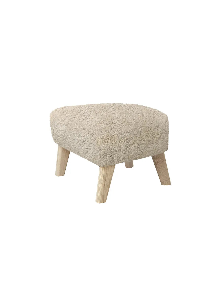 My Own Chair Hocker von Audo Copenhagen - Schaffell - Eiche - Jacobsen Plus