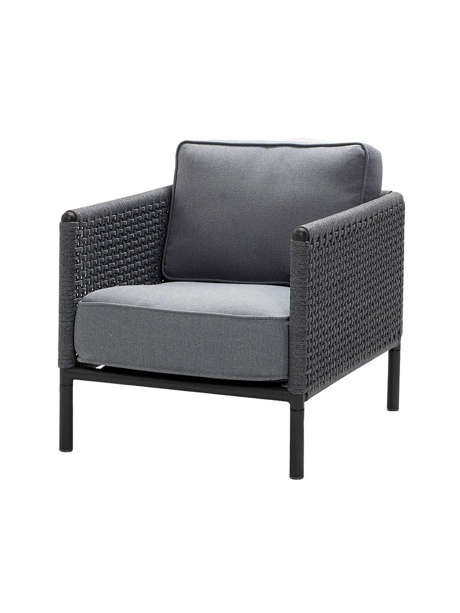 Encore Lounge-Sessel, Soft Rope von Cane-line - 1 - Jacobsen Plus