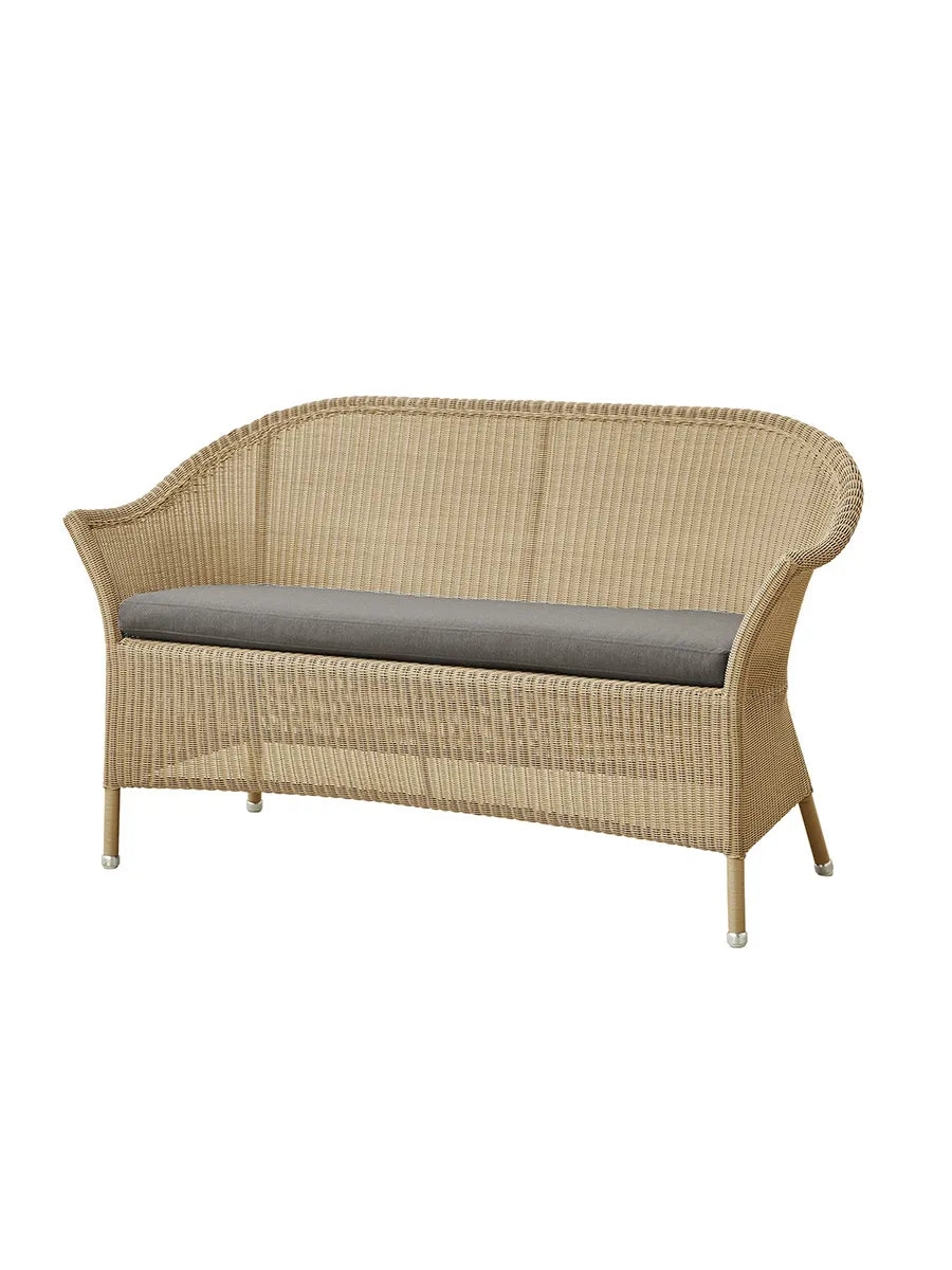 Sitzkissen für Lansing Sofa von Cane-line - Taupe, Cane-line Natté - Jacobsen Plus