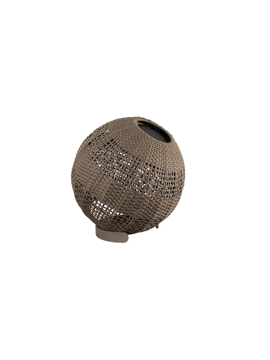 Illusion Lampe, rund von Cane-line - Taupe - Jacobsen Plus