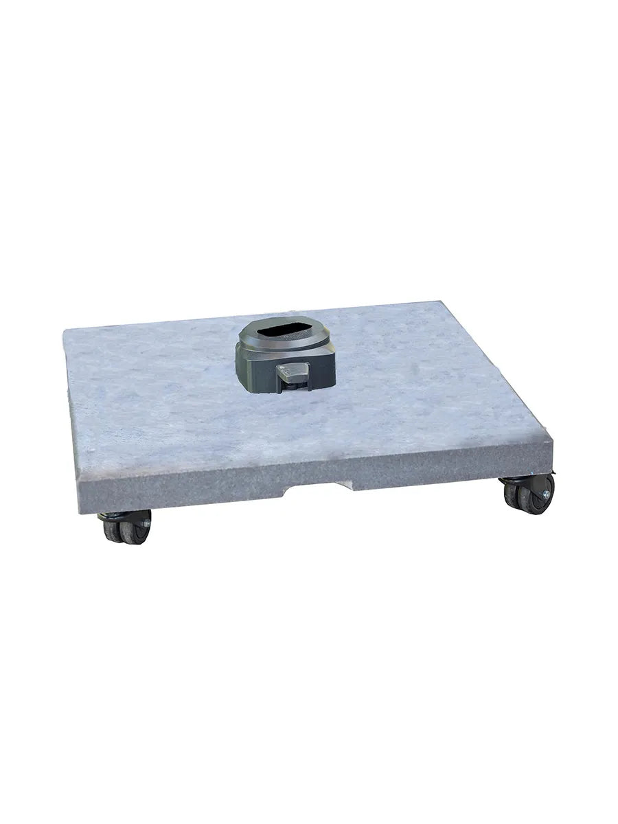 Hyde Luxe Sonnenschirmfuß mit Rollen, 100 kg von Cane-line - 1 - Jacobsen Plus