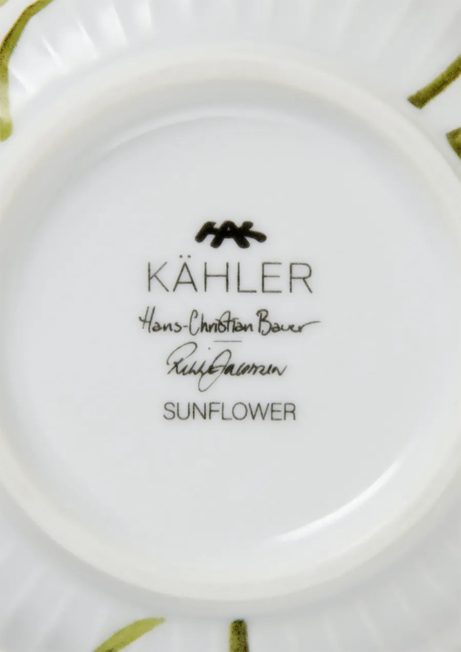 Hammershøi Summer Schale Ø12 cm, Sonnenblume von Kähler - 13 - Jacobsen Plus