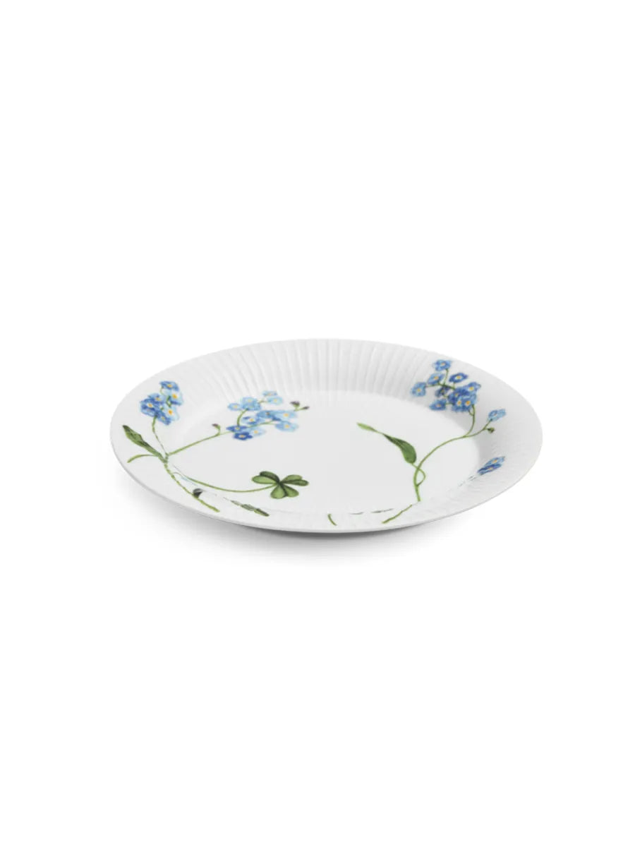 Hammershøi Summer Teller Ø22 cm, Vergissmeinnicht von Kähler - 1 - Jacobsen Plus