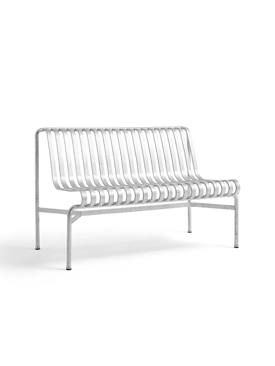 Palissade Dining Bench ohne Armlehnen, hot galvanised von HAY - 1 - Jacobsen Plus