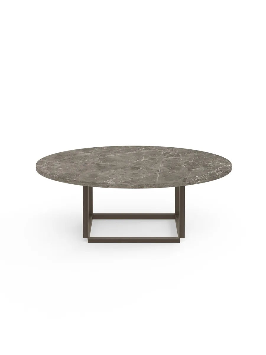 Florence Couchtisch Ø90, gris du marais/beige grey von New Works - 1 - Jacobsen Plus