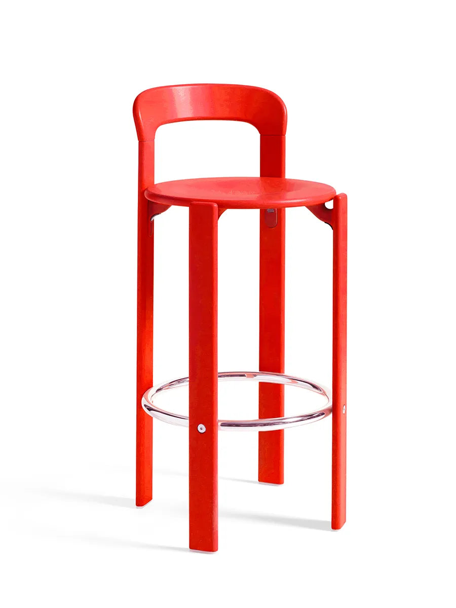 Rey Bar Stool von Hay - Scharlachrot - Jacobsen Plus