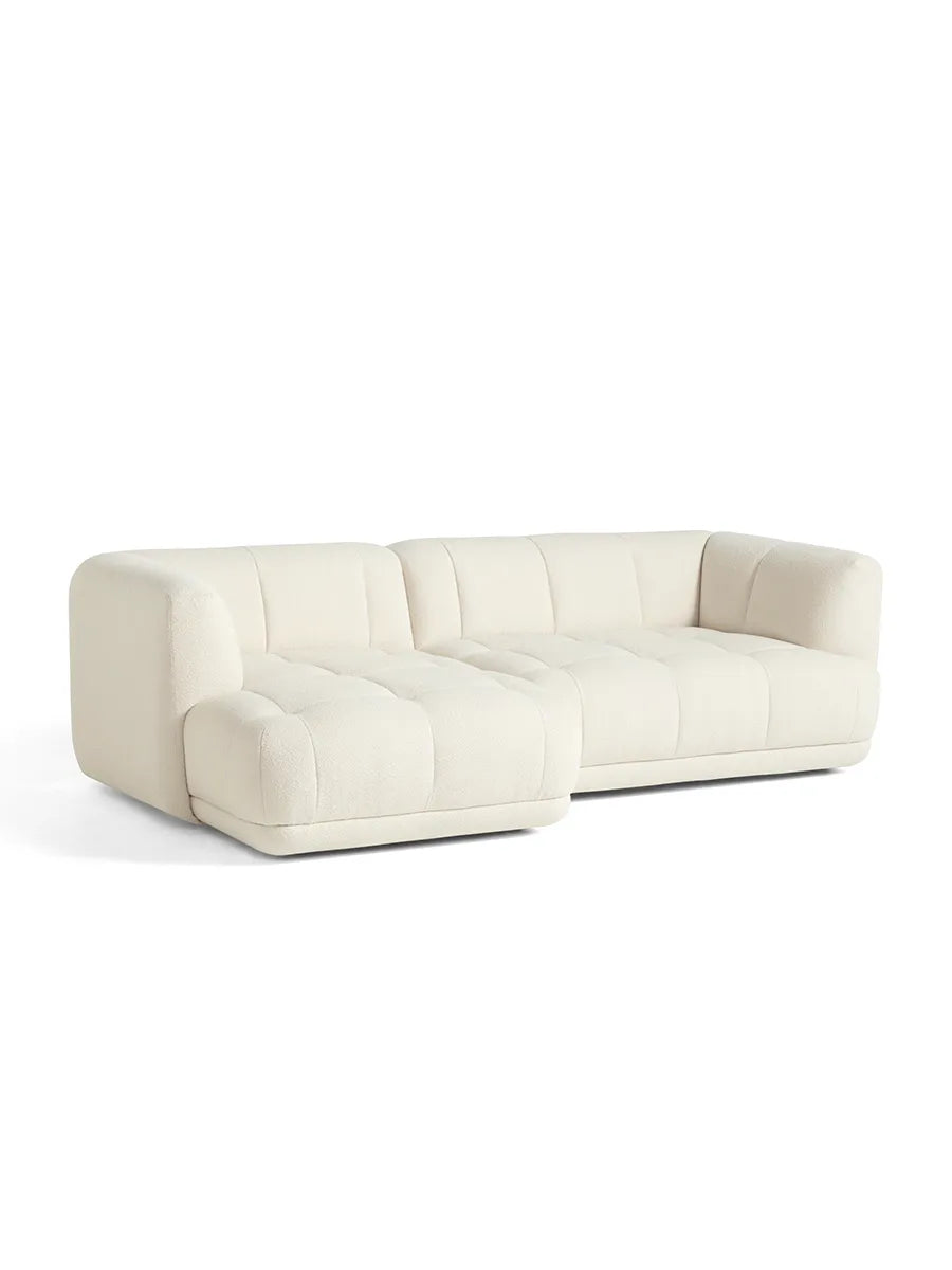 Quilton 2,5-Sitzer Sofa, Flamiber Cream A5, links von HAY - 1 - Jacobsen Plus