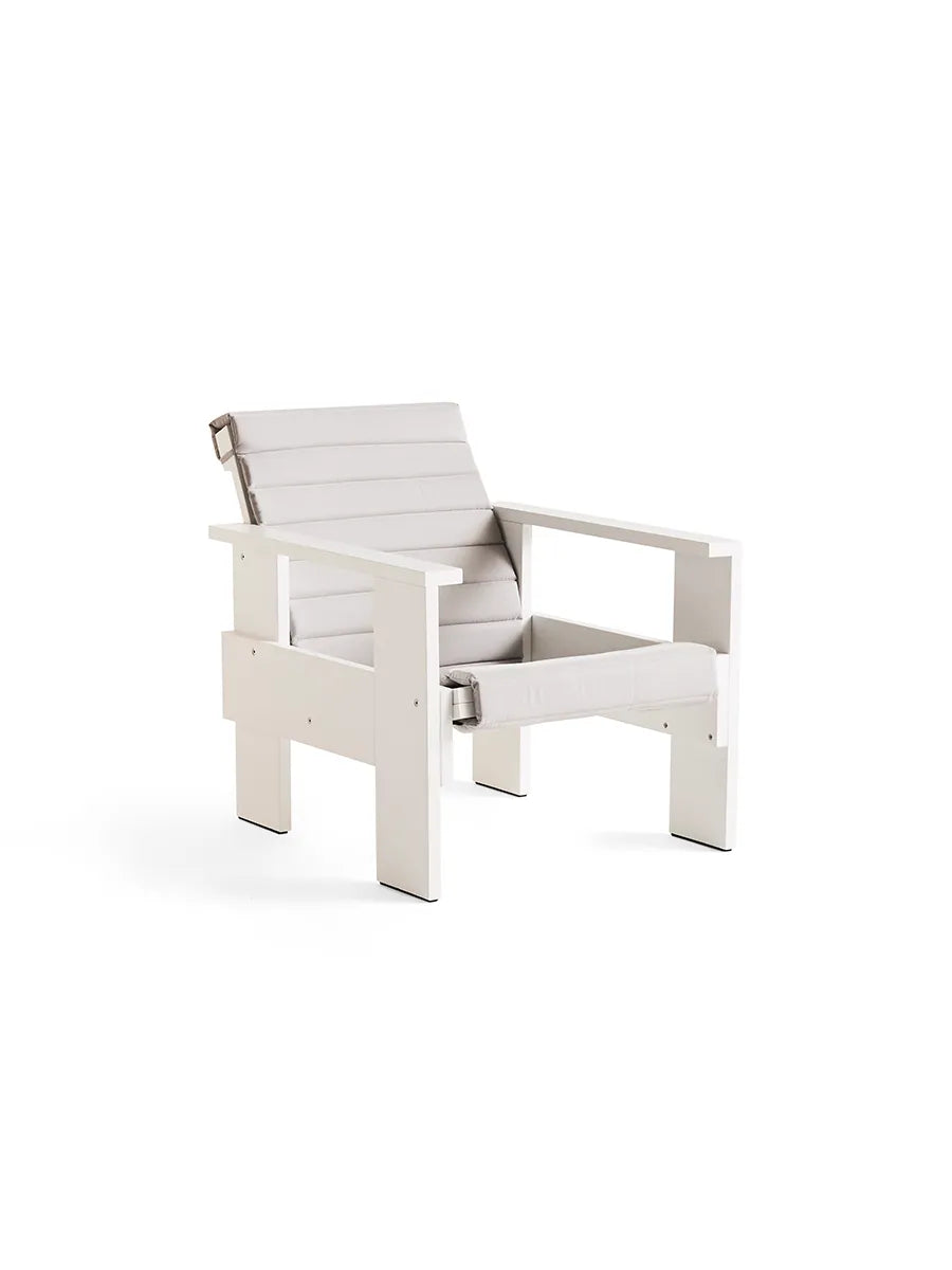 Quilted Sitzkissen für Crate Loungechair, Sky Grey von HAY - 3 - Jacobsen Plus
