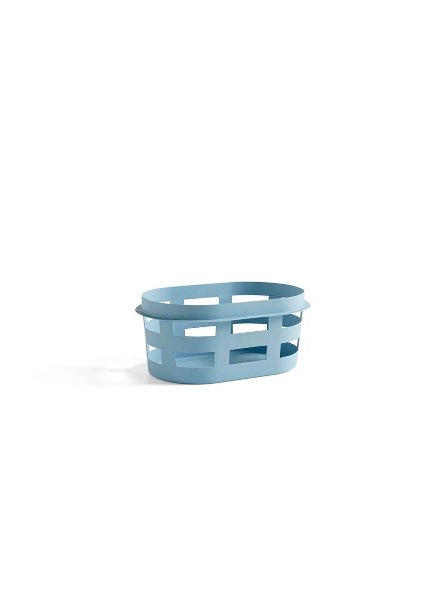 Basket small von HAY - Soft blue - Jacobsen Plus