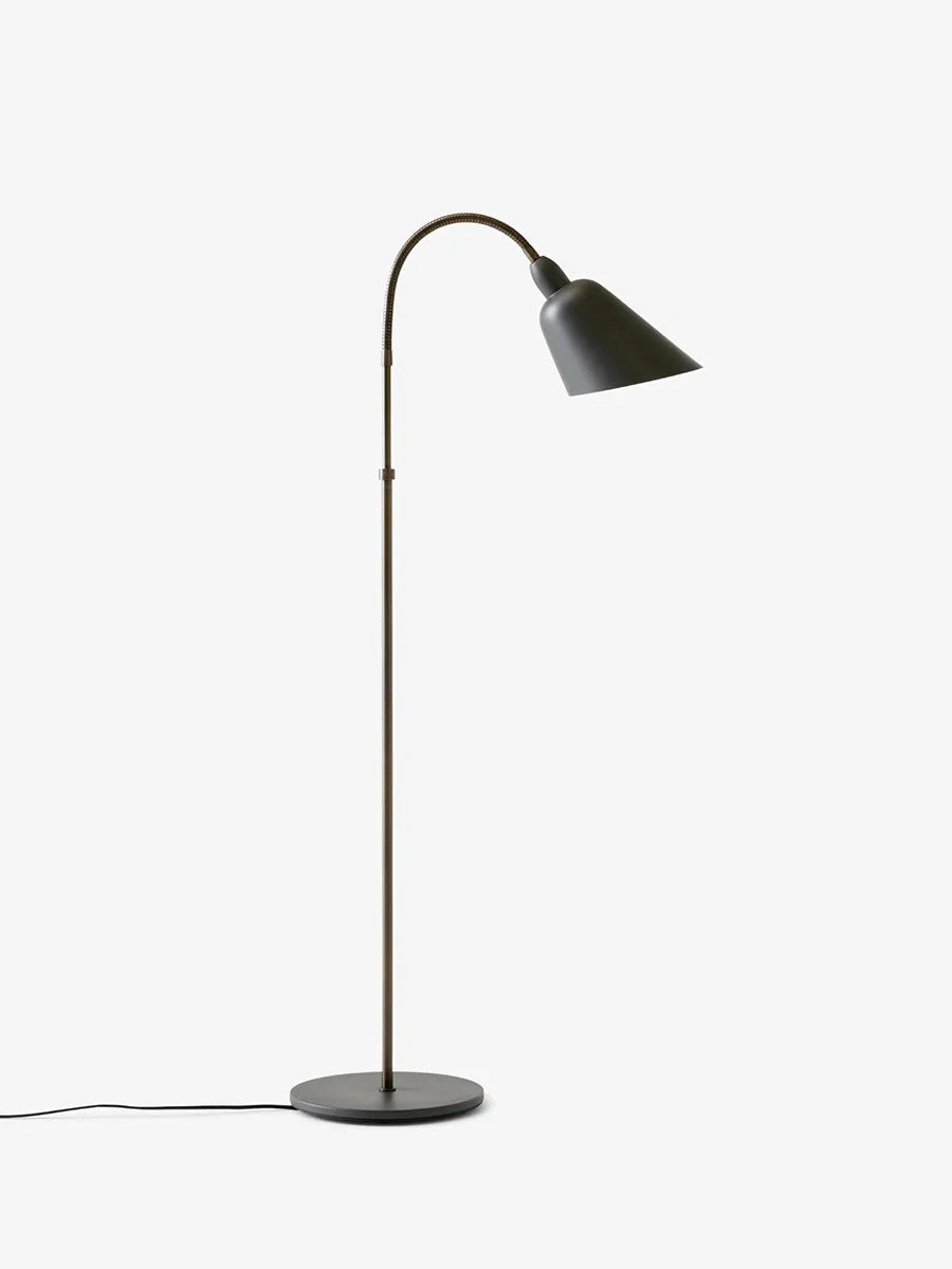 AJ7 Bellevue Stehleuchte von Arne Jacobsen - Stone Grey & Bronze - Jacobsen Plus