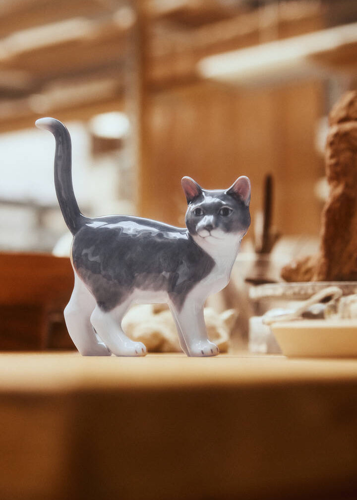 Figur 2026, Katze, 15,5 cm von Royal Copenhagen - 2 - Jacobsen Plus