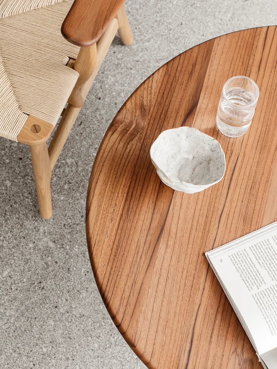 CH008 Couchtisch, geölt Teak/Eiche von Hans J. Wegner - 2 - Jacobsen Plus