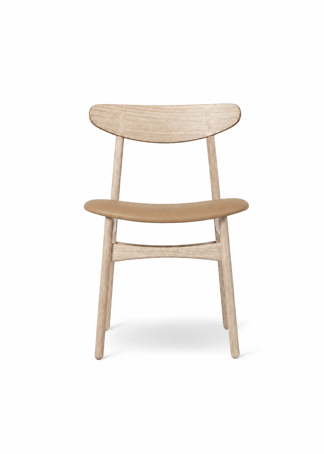 CH30P Esszimmerstuhl, seifenbehandelt Eiche, Thor 325 Leder von Hans J. Wegner - 1 - Jacobsen Plus