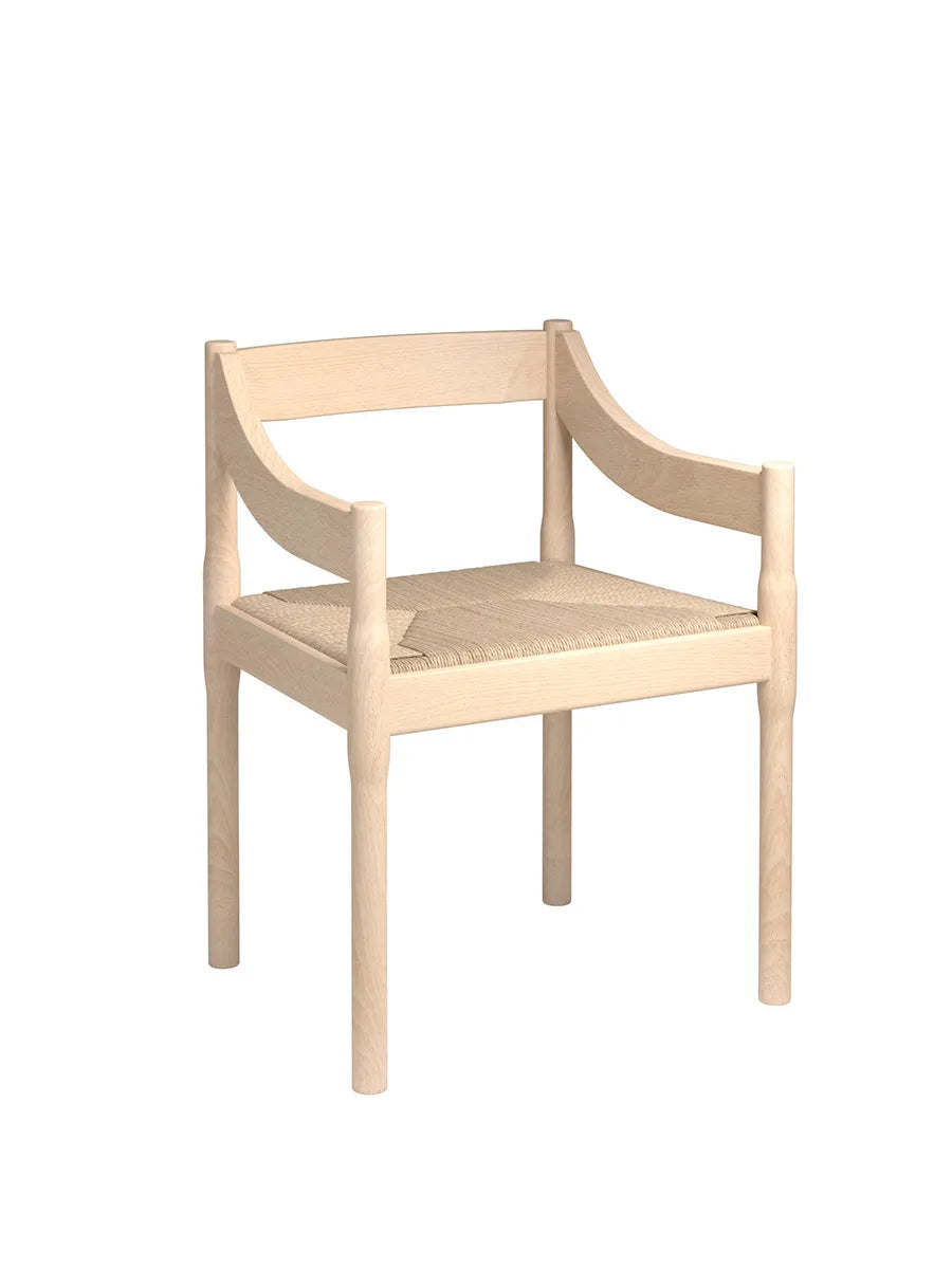 Carimate Stuhl, Buche von Fritz Hansen - 1 - Jacobsen Plus