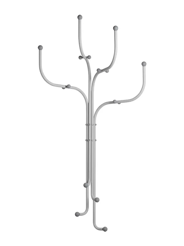 Coat Tree Wall von Fritz Hansen - Hellgrau - Jacobsen Plus