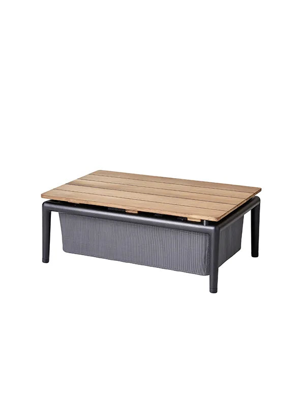 Conic Box Tisch von Cane-line - Grey - Jacobsen Plus